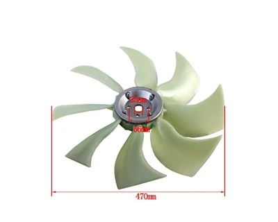 Kahveltõstuki varuosade ventilaatori laba Cummins QSF2.8 (FSY-KMS) jaoks