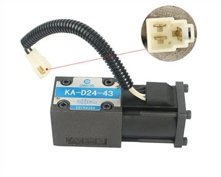 Elektriline 24 V solenoidklapp täiesti uus (KA-D24-43)